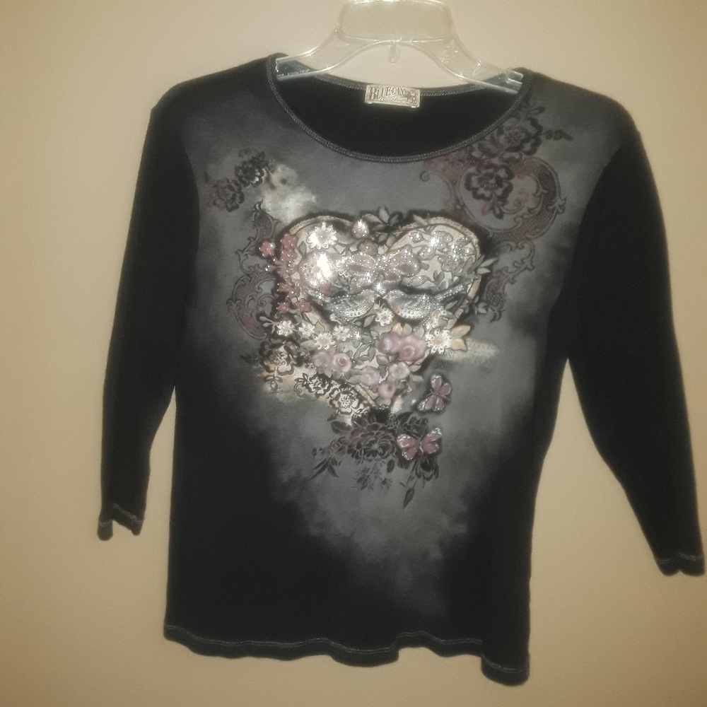 Embellished top